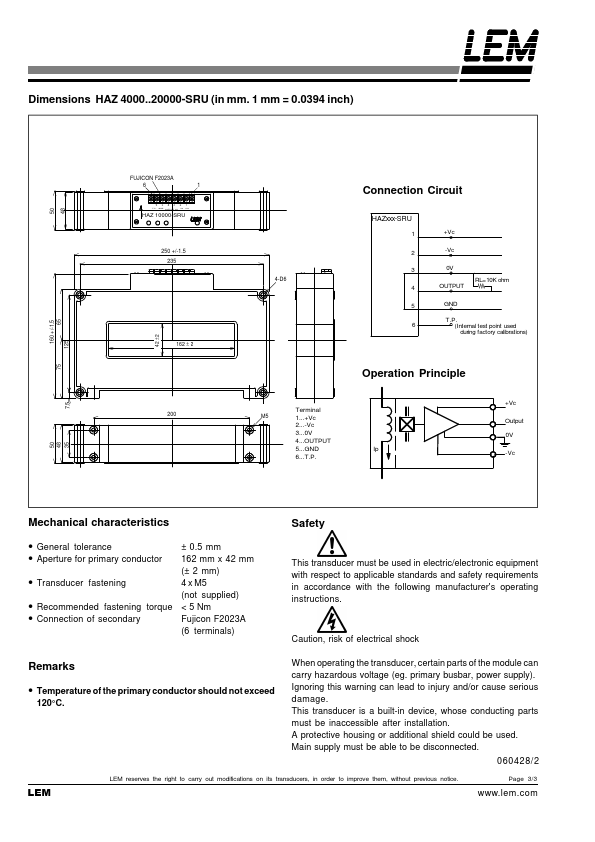 HAZ12000-SRU