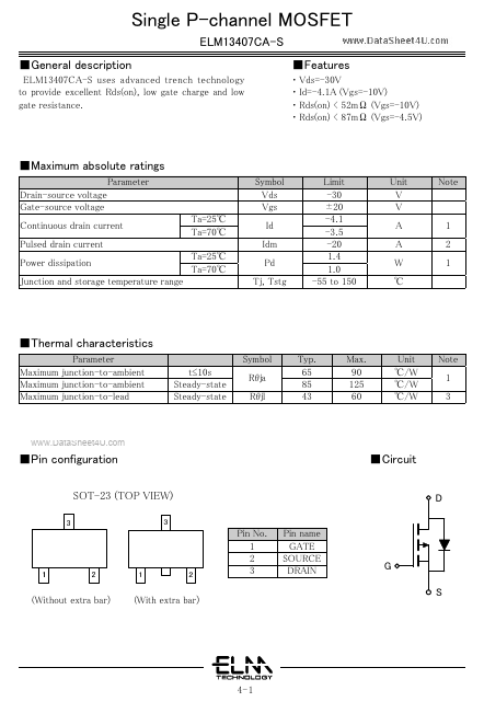 ELM13407CA-S