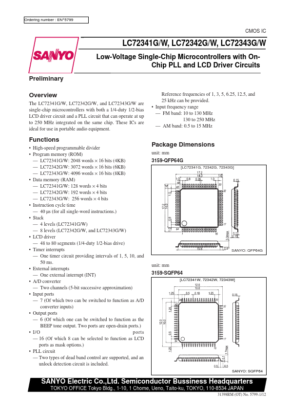 LC72342G