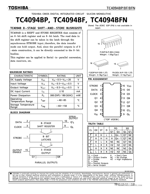 TC4094BFN