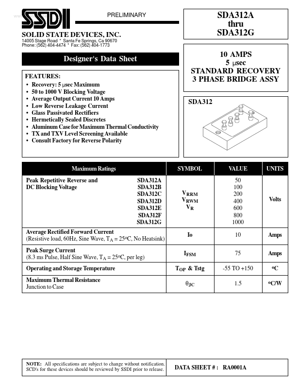 SDA312E