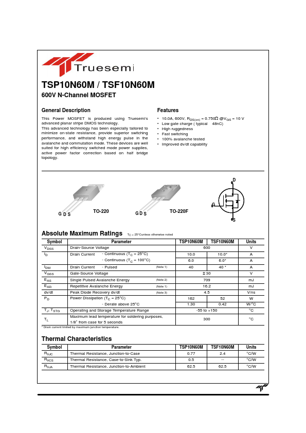 TSF10N60M