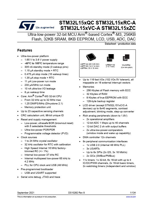 STM32L152VC-A