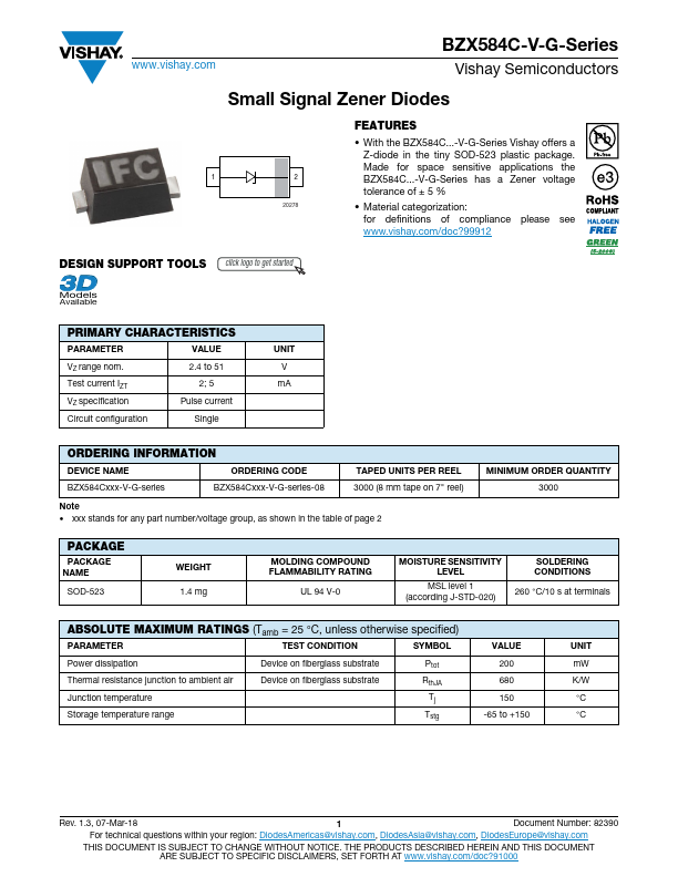 BZX584C9V1-V-G