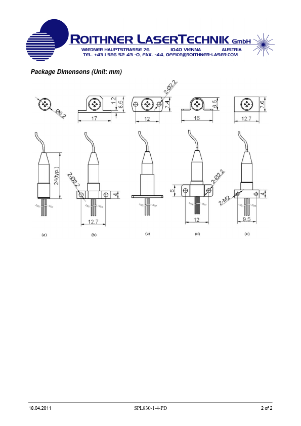 SPL830-1-4-PD