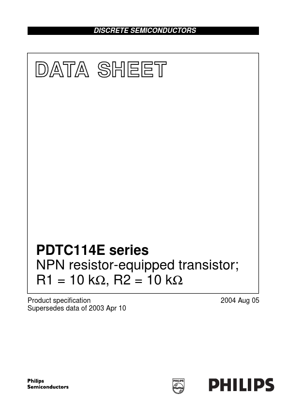 PDTC114ET