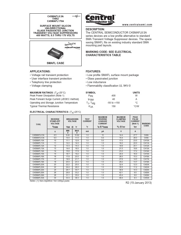 C4SMAFL120A