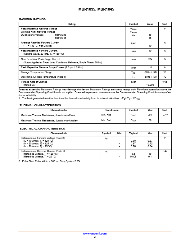 datasheet Preview Page 2