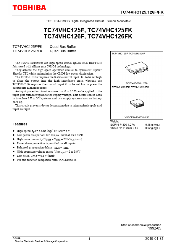 TC74VHC126FN