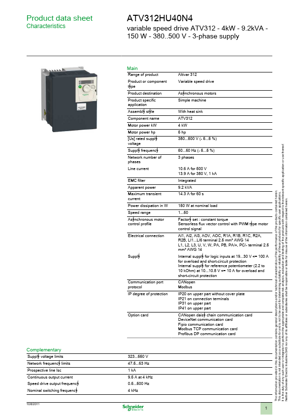 ATV312HU40N4