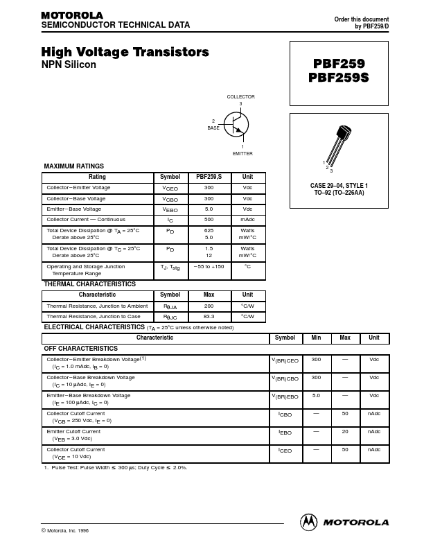 PBF259S