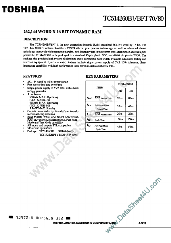 TC514260BJ-70