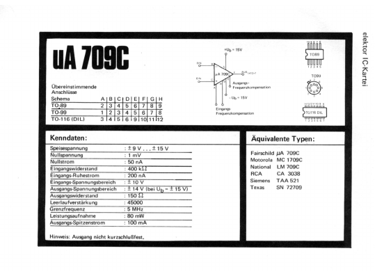 UA709C