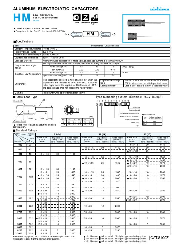 UHM1C821MPD