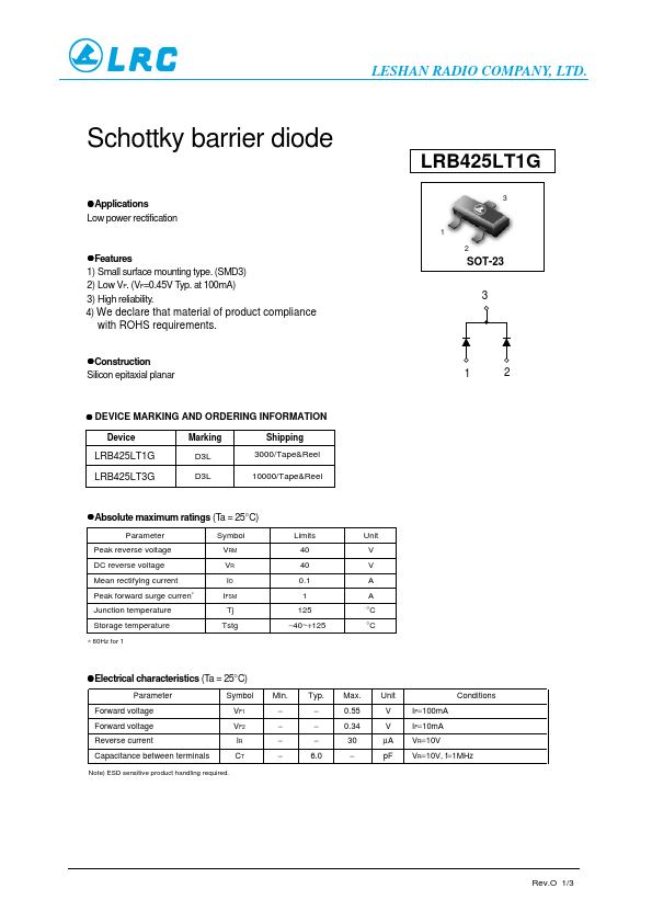 LRB425LT1G