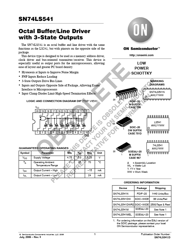 SN74LS541