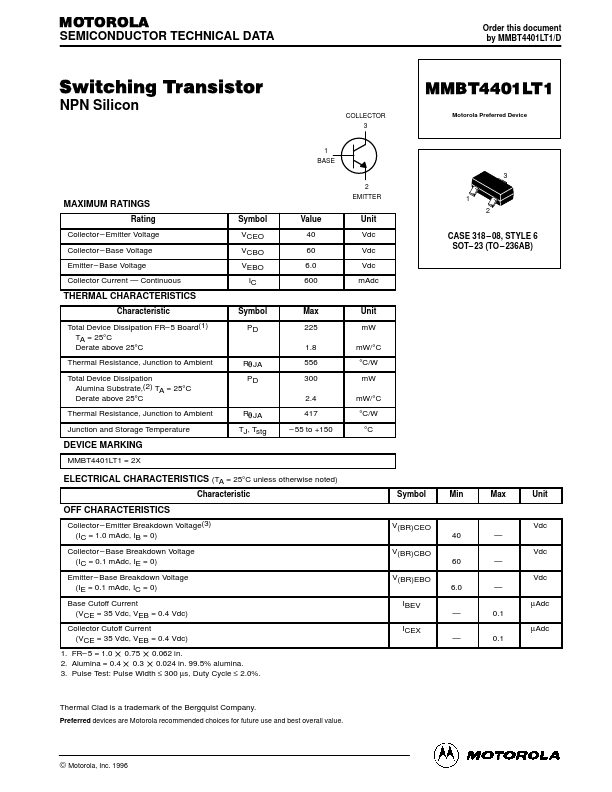 MMBT4401LT1