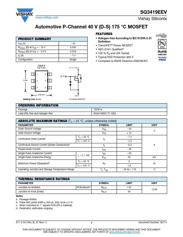 SQ3419EEV