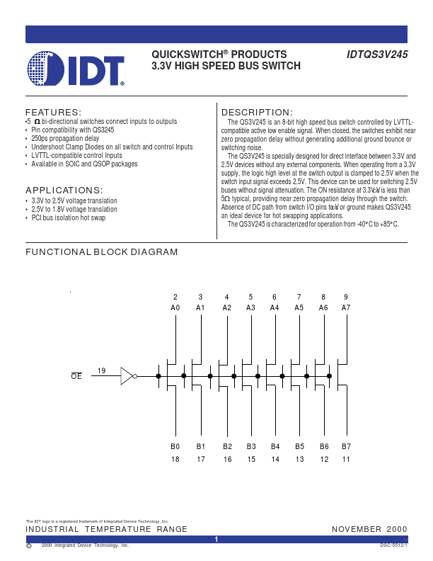 IDTQS3V245