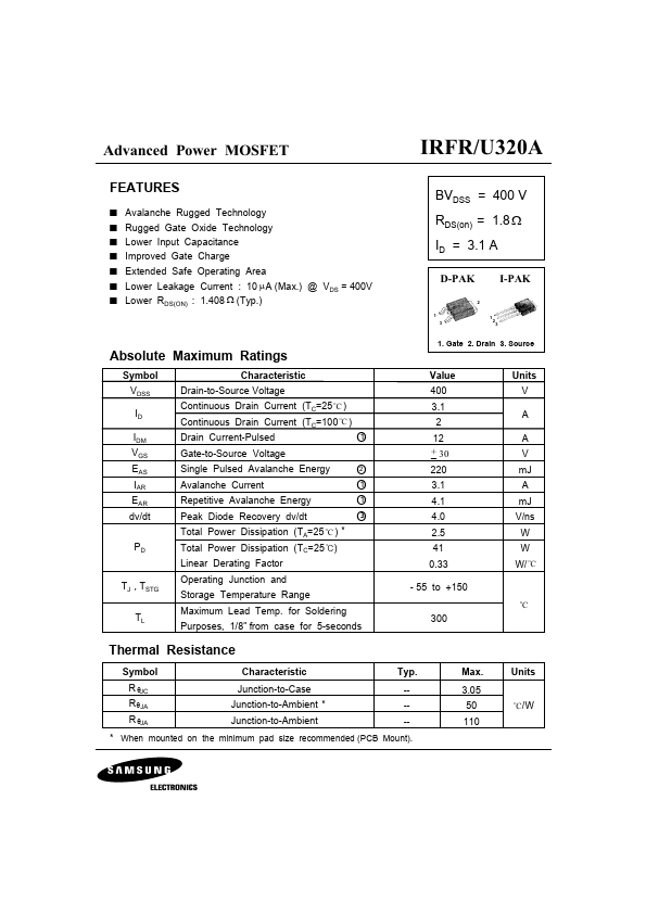 IRFU320A