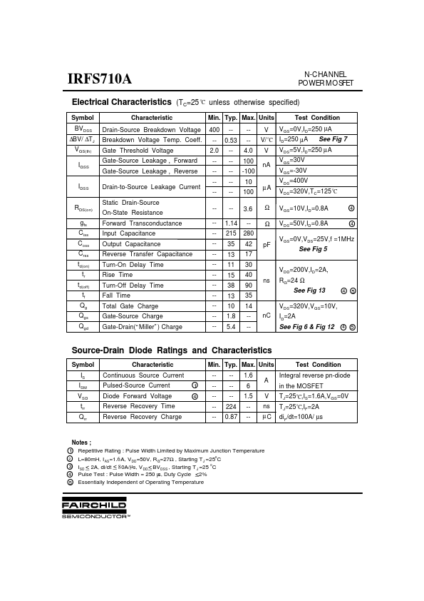 IRFS710A