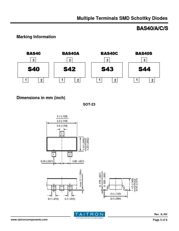 BAS40C