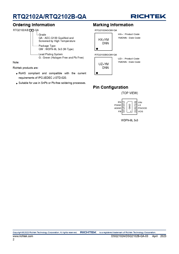 RTQ2102A