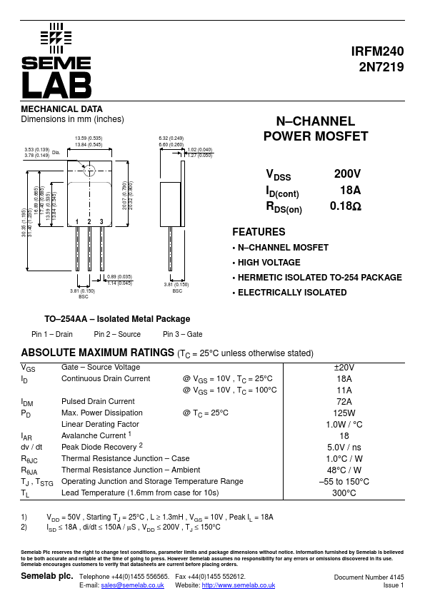 IRFM240