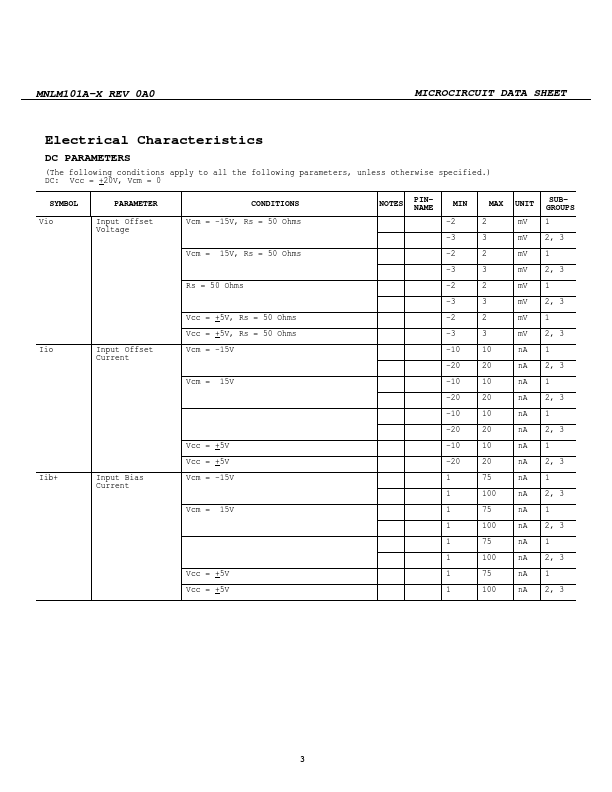 MNLM101A-X