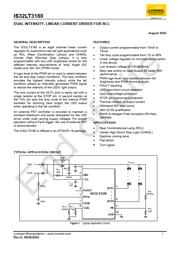 IS32LT3180