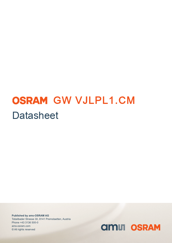 GWVJLPL1.CM 1414 LED by OSRAM - Datasheet Preview