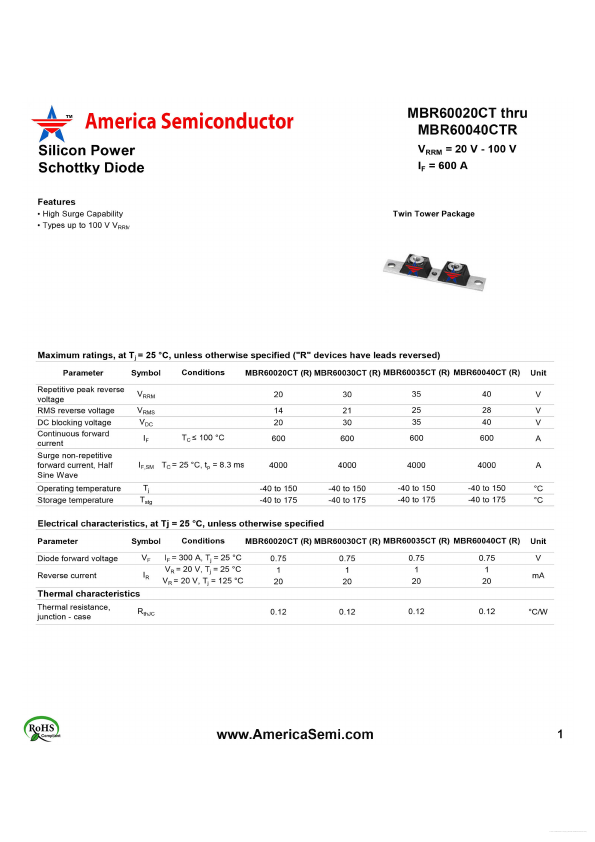 MBR60040CT