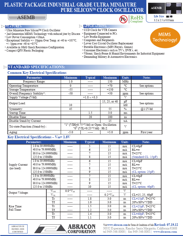 ASEMB-14.7456MHZ-LC-T