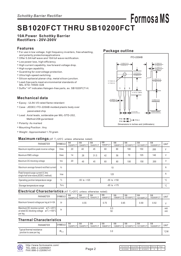 SB10100FCT