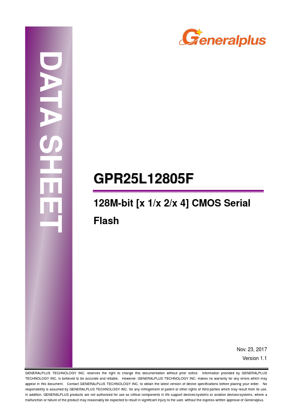 GPR25L12805F