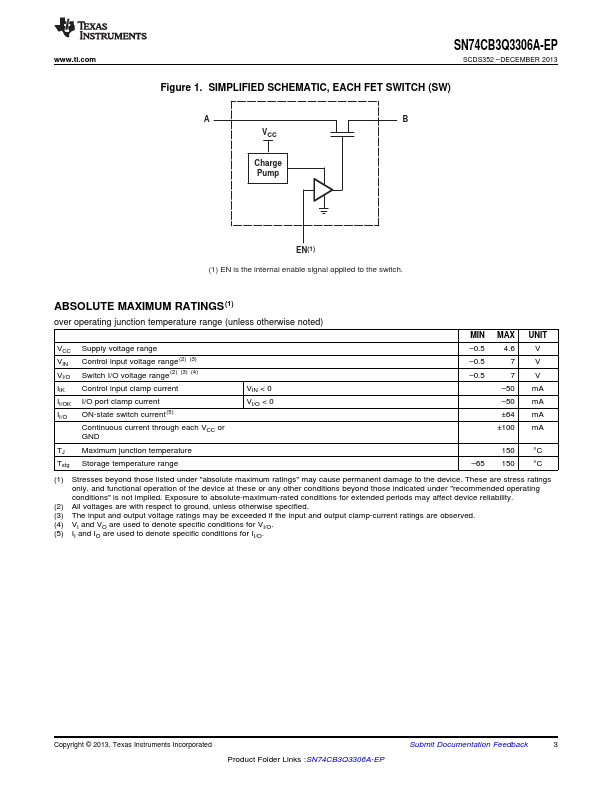 SN74CB3Q3306A-EP