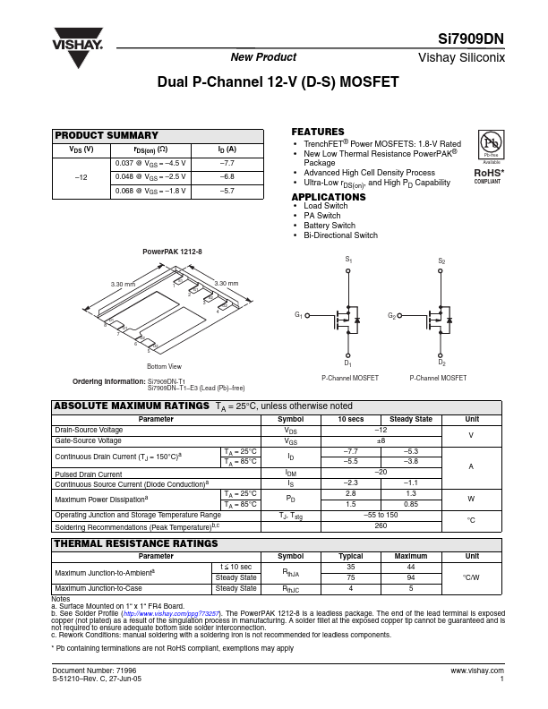 SI7909DN