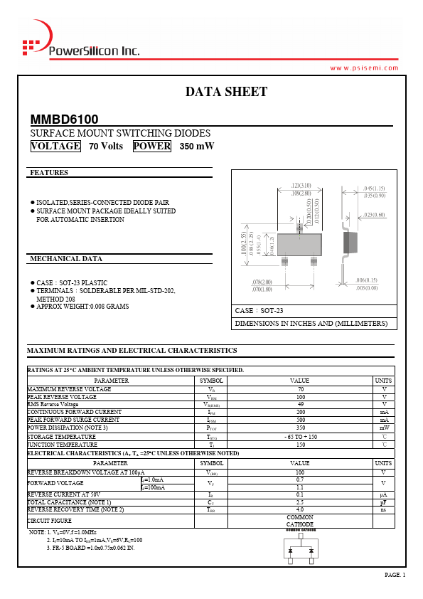 MMBD6100