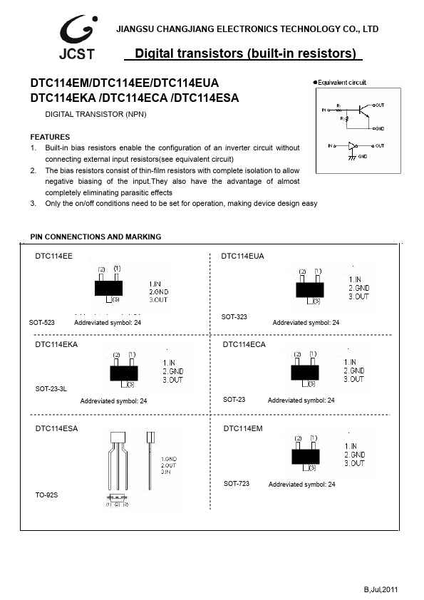 DTC114ESA