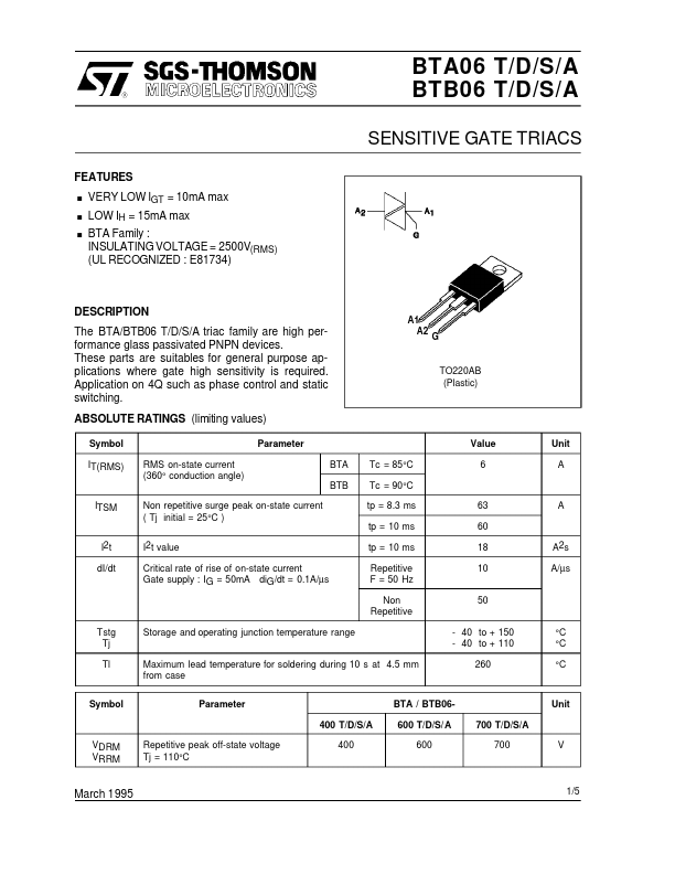 BTA06A