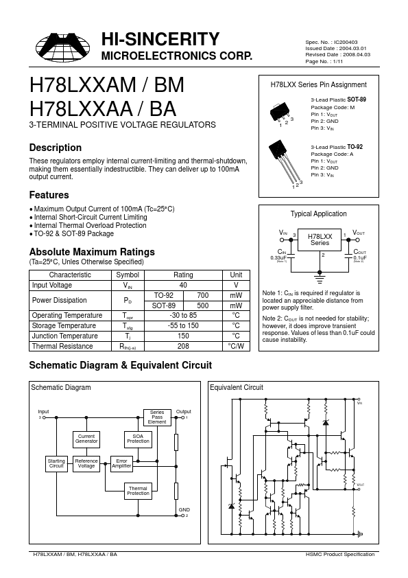 H78L08BM