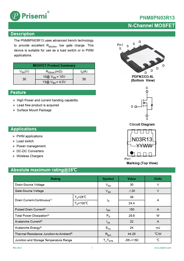 PNM8PN03R13 Datasheet Preview
