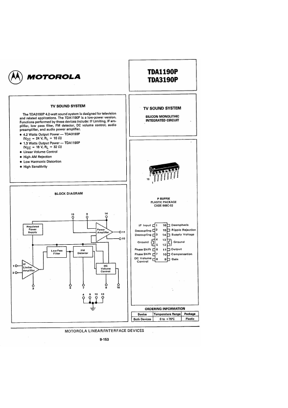 TDA1190P