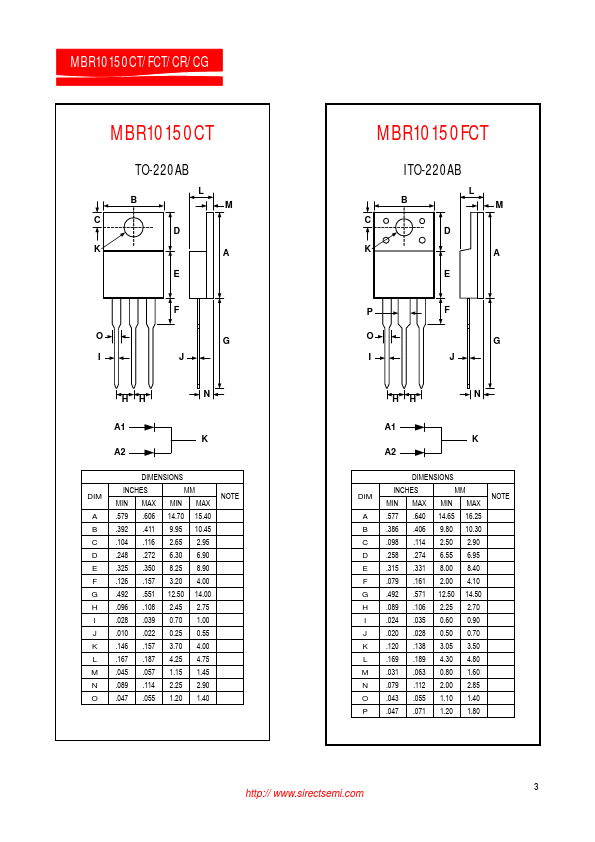 MBR10150FCT