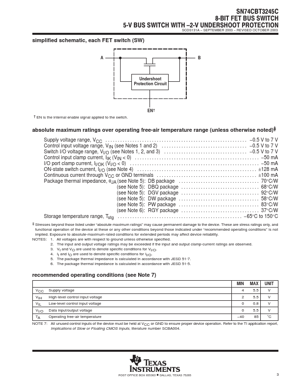 SN74CBT3245C