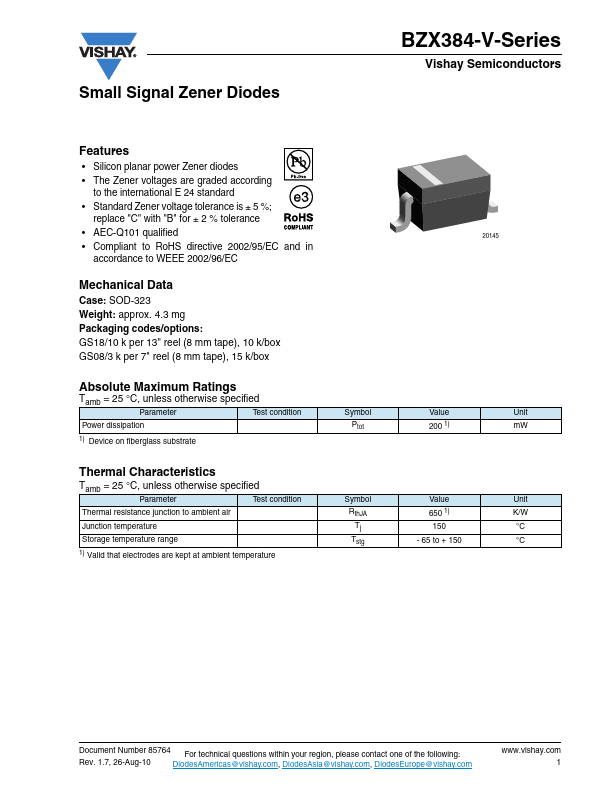 BZX384B8V2-V