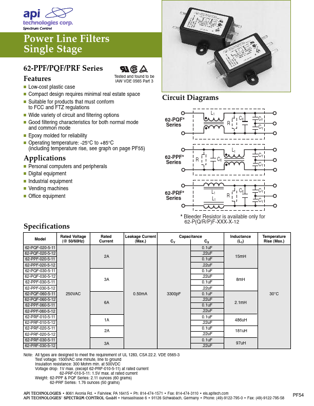 62-PPF-020-5-11