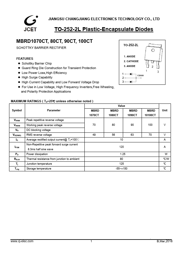 MBRD1070CT