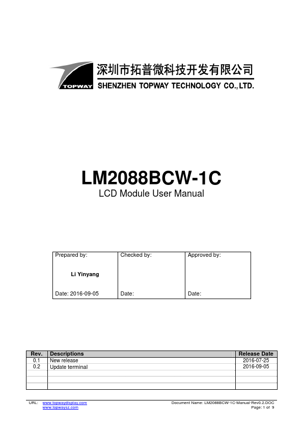 LM2088BCW-1C