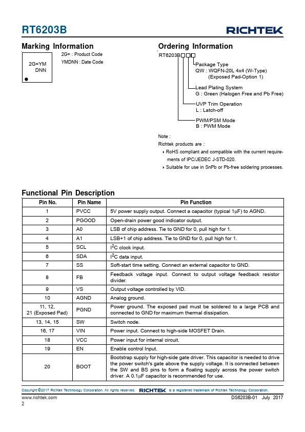 RT6203B